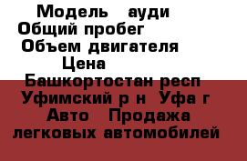  › Модель ­ ауди 80 › Общий пробег ­ 192 000 › Объем двигателя ­ 2 › Цена ­ 75 000 - Башкортостан респ., Уфимский р-н, Уфа г. Авто » Продажа легковых автомобилей   